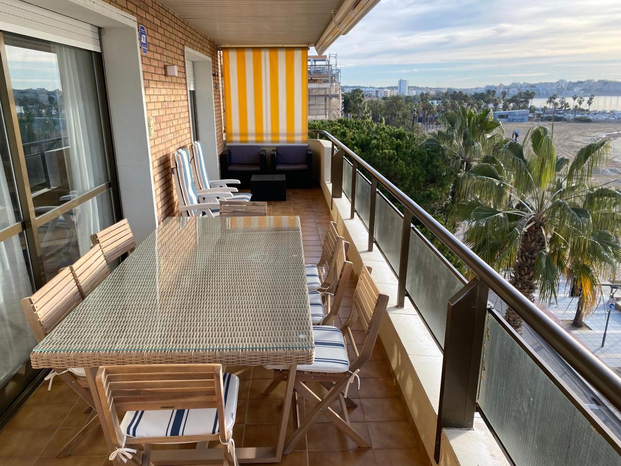 Apartamento Para 8 Sobre El Mar Leilighet Salou Eksteriør bilde